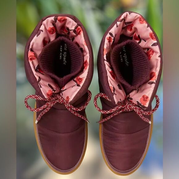 Kate Spade Insulated Thermo Winter Snow Boots Size 9 - Picture 7 of 14